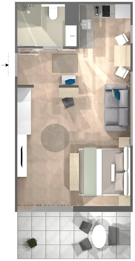 Appartement Vida Грац Апартаменты